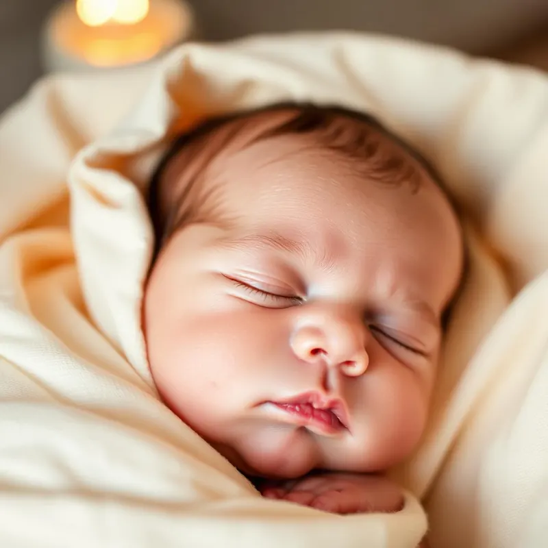 Bebê dormindo tranquilo